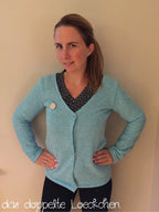 Papierschnittmuster lillesol women No.11 Cardigan *mit Video-Nähanleitung* ✂✂✂