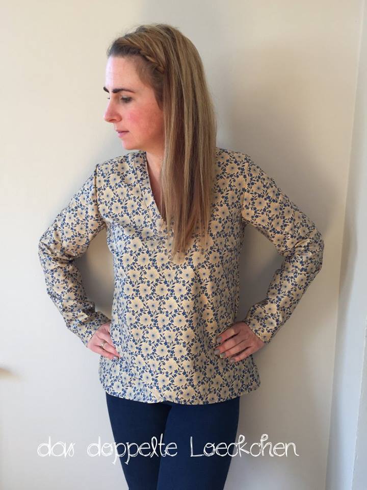 Designbeispiel: lillesol women No.17 Verano-Bluse