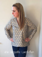 Designbeispiel: lillesol women No.17 Verano-Bluse