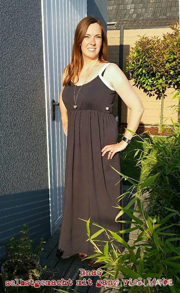 Ebook / Schnittmuster lillesol women No.8 Maxikleid *mit Video-Nähanleitung*