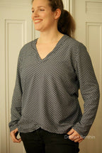 Designbeispiel: lillesol women No.17 Verano-Bluse