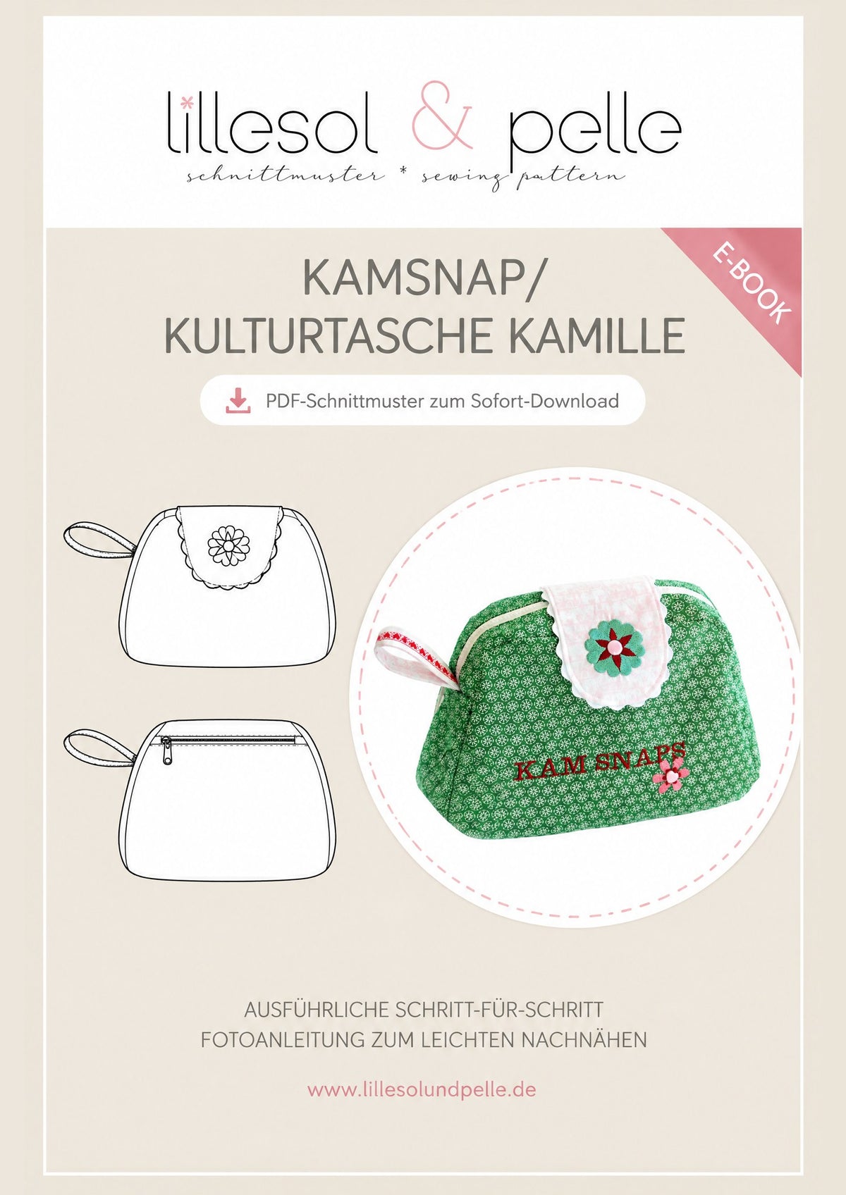 E-Book Titelbild (A): Kamsnap/ Kulturtasche Kamille
