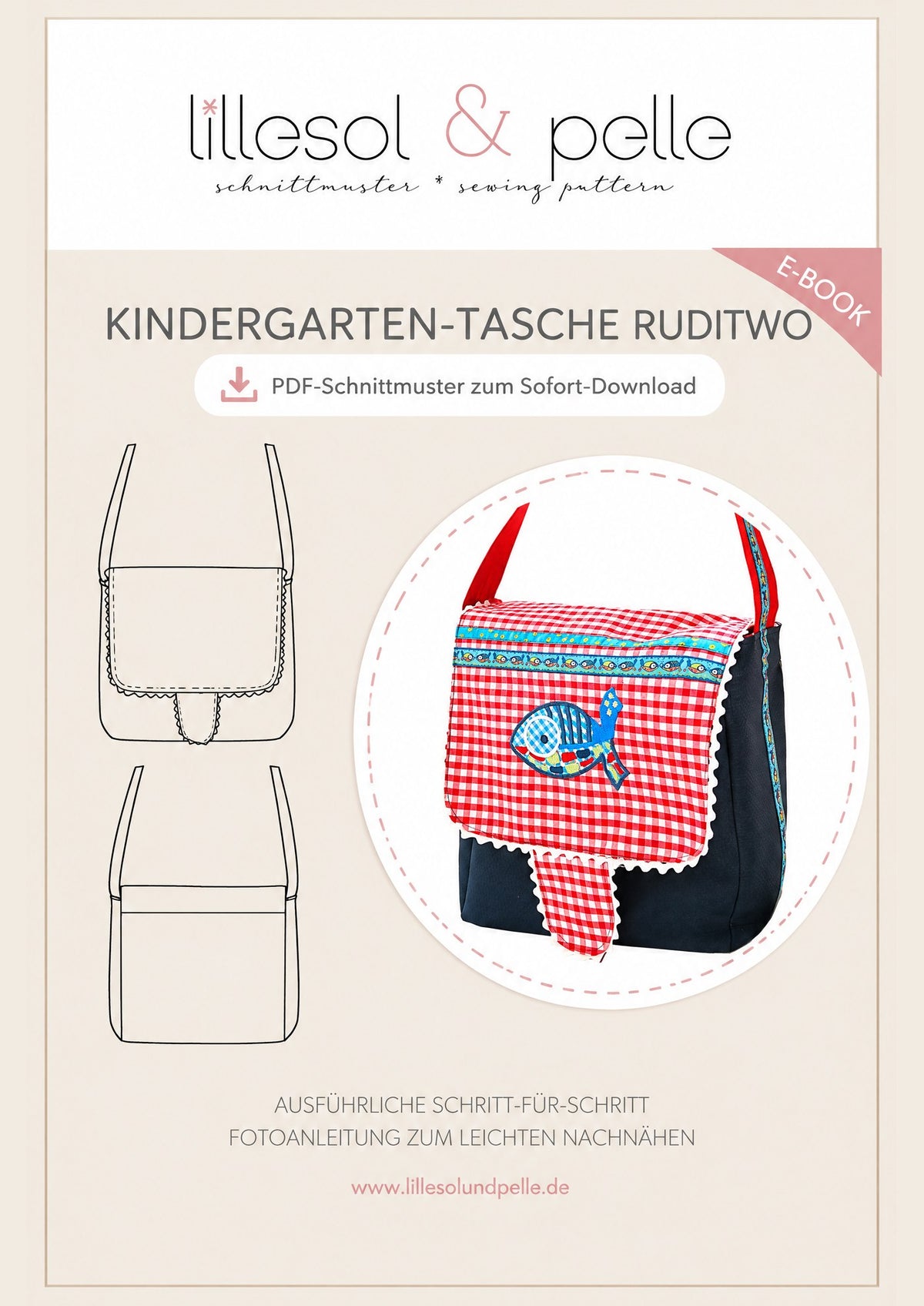 E-Book Titelbild (A): Kindergarten-Tasche RudiTWO