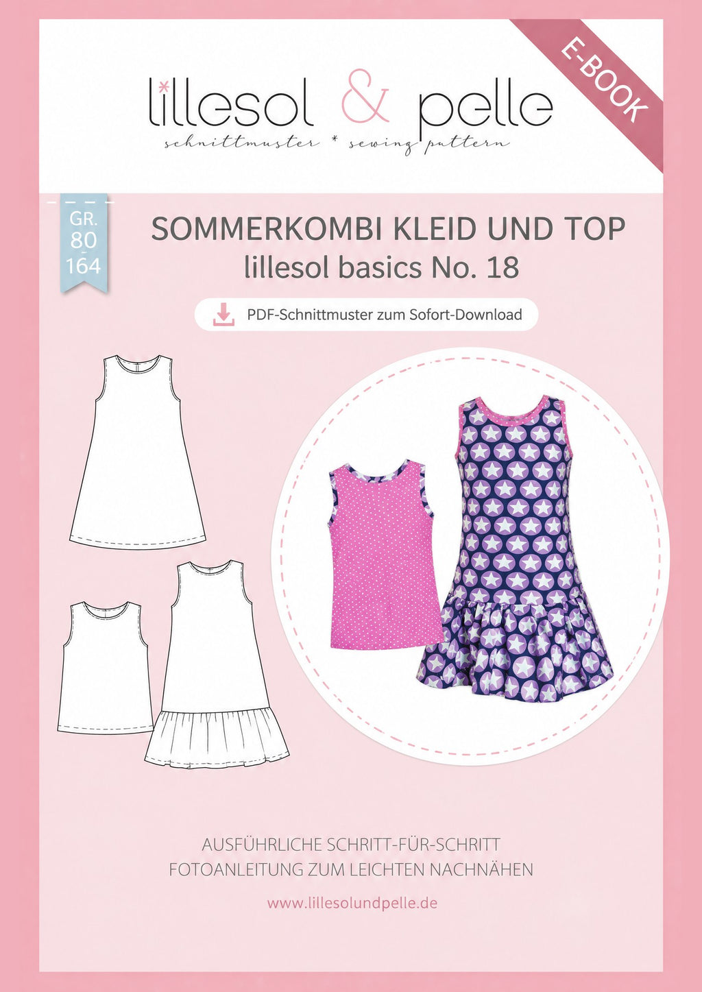 E-Book Titelbild (A): Sommerkombi Kleid und Top