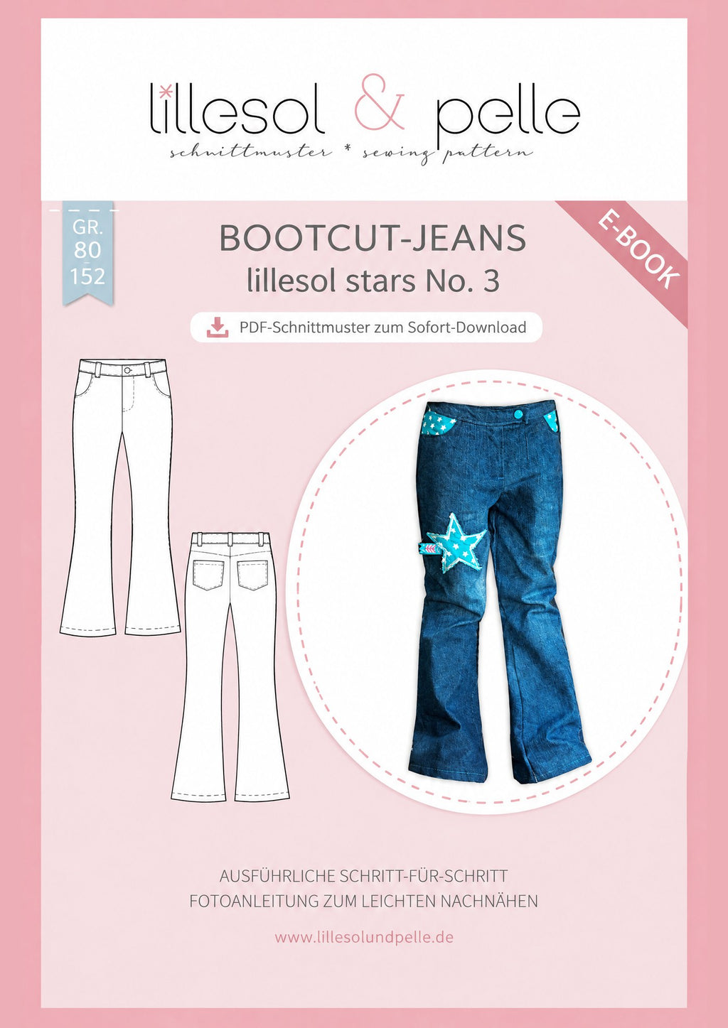 E-Book Titelbild (A): Bootcut-Jeans