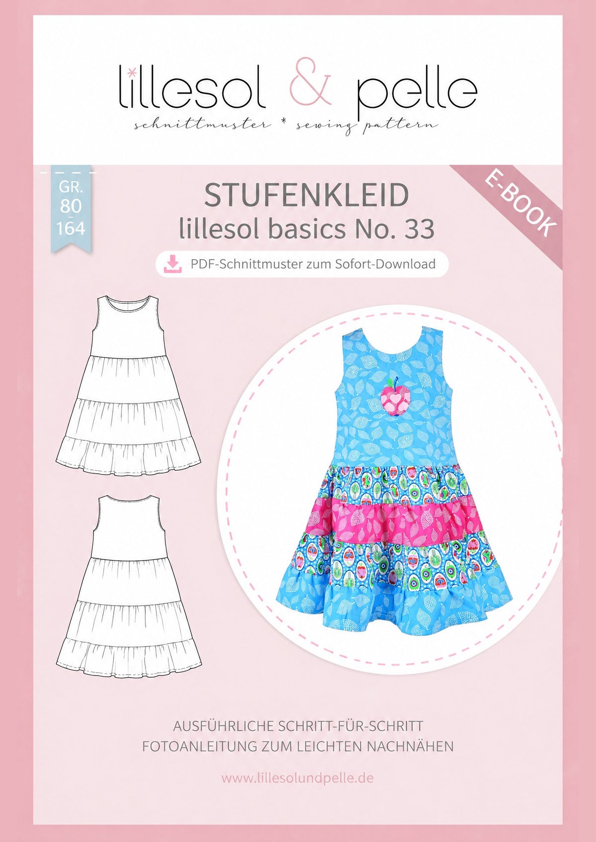 E-Book Titelbild (A): Stufenkleid