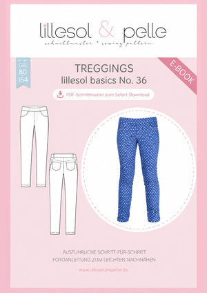Schnittmuster lillesol basics No.36 Treggings
