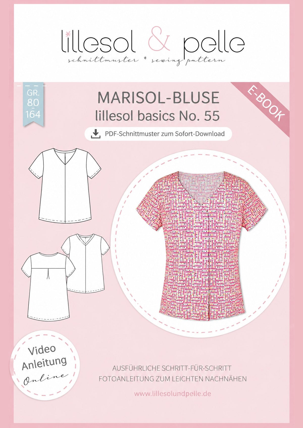 E-Book Titelbild (A): Marisol-Bluse