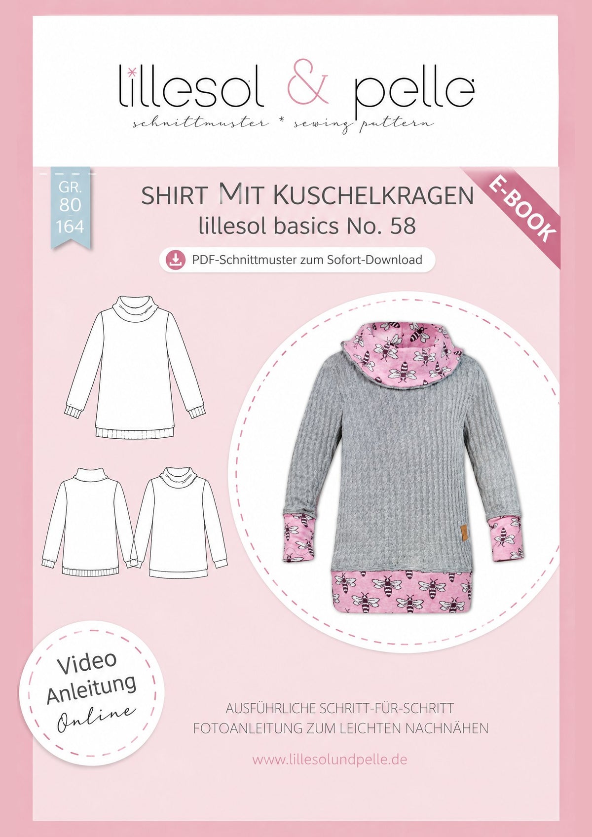 E-Book Titelbild (A): Shirt mit Kuschelkragen