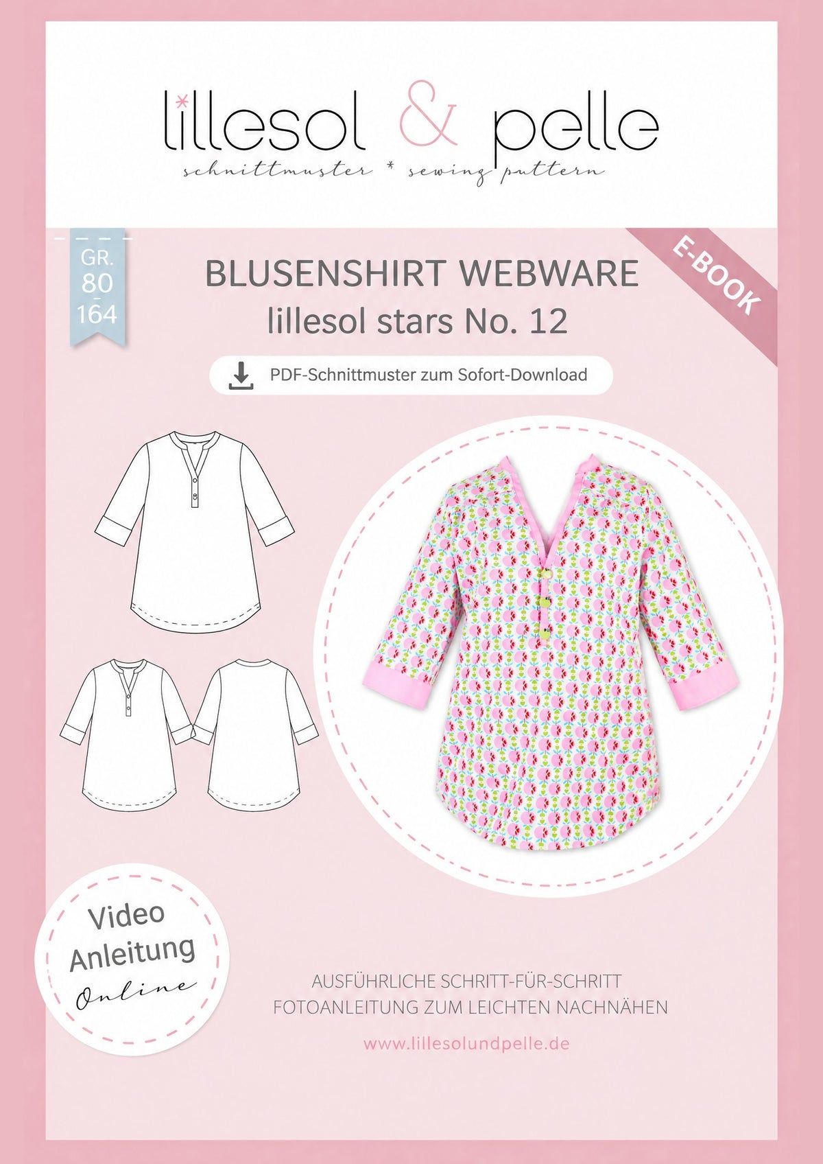 E-Book Titelbild (A): Blusenshirt Webware
