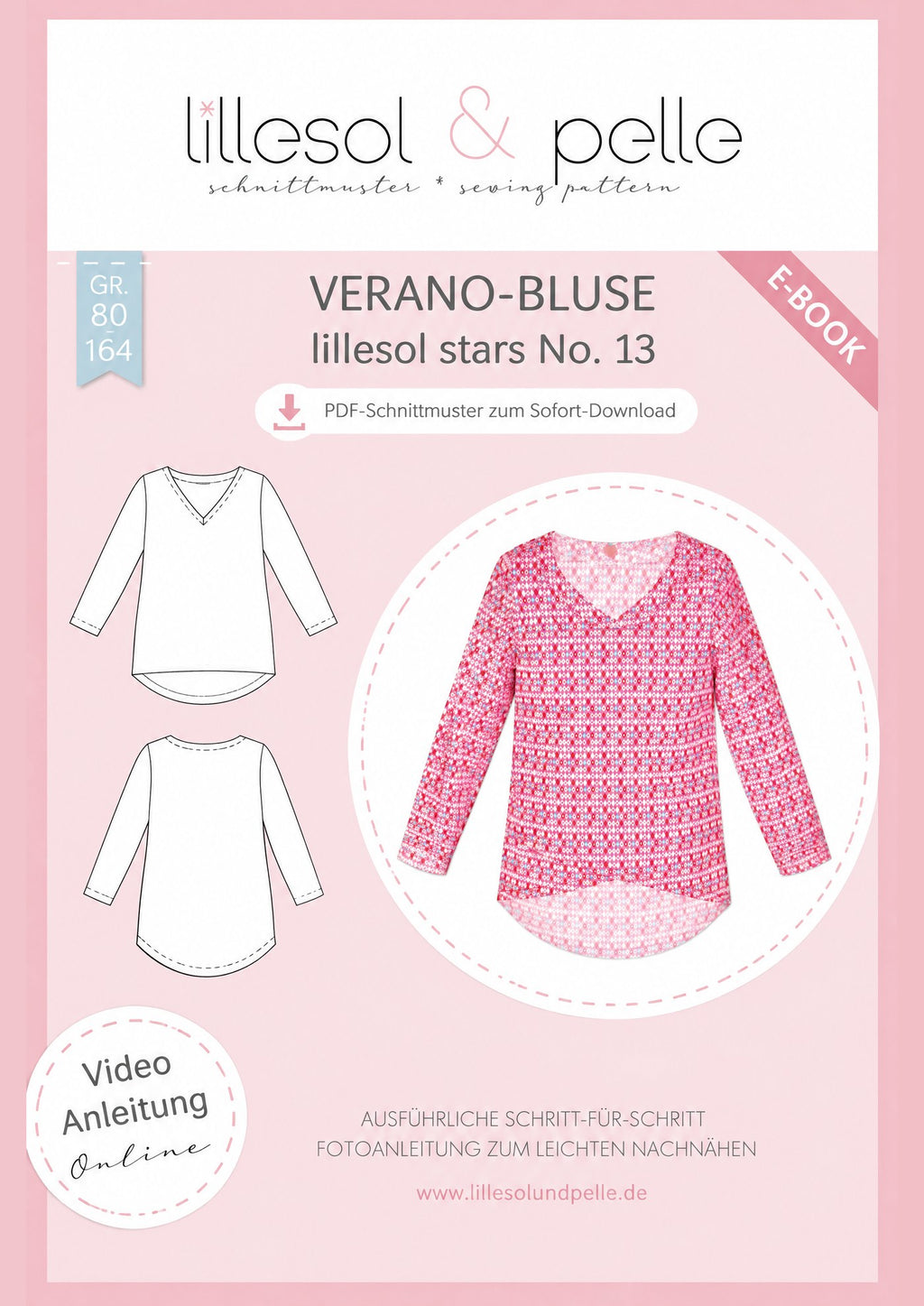 E-Book Titelbild (A): Verano-Bluse