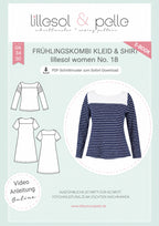 E-Book Titelbild (A): Frühlingskombi Kleid & Shirt