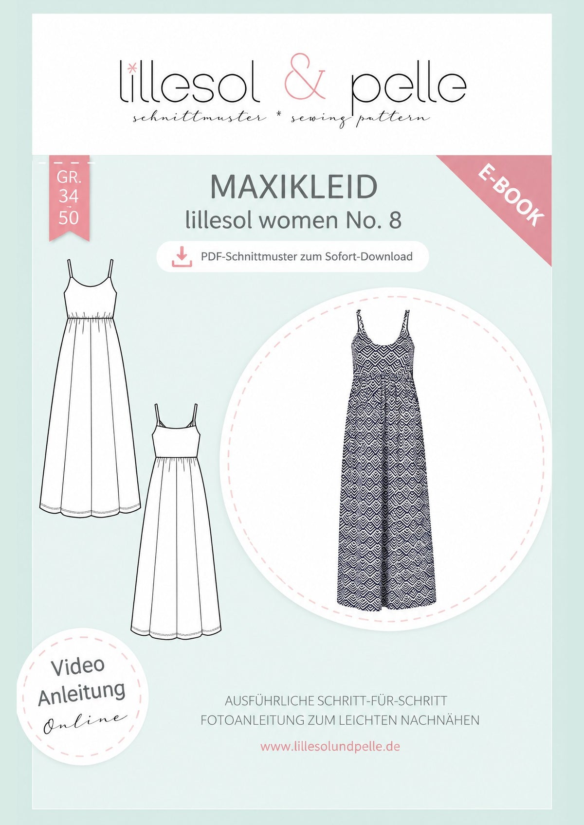 E-Book Titelbild (A): Maxikleid