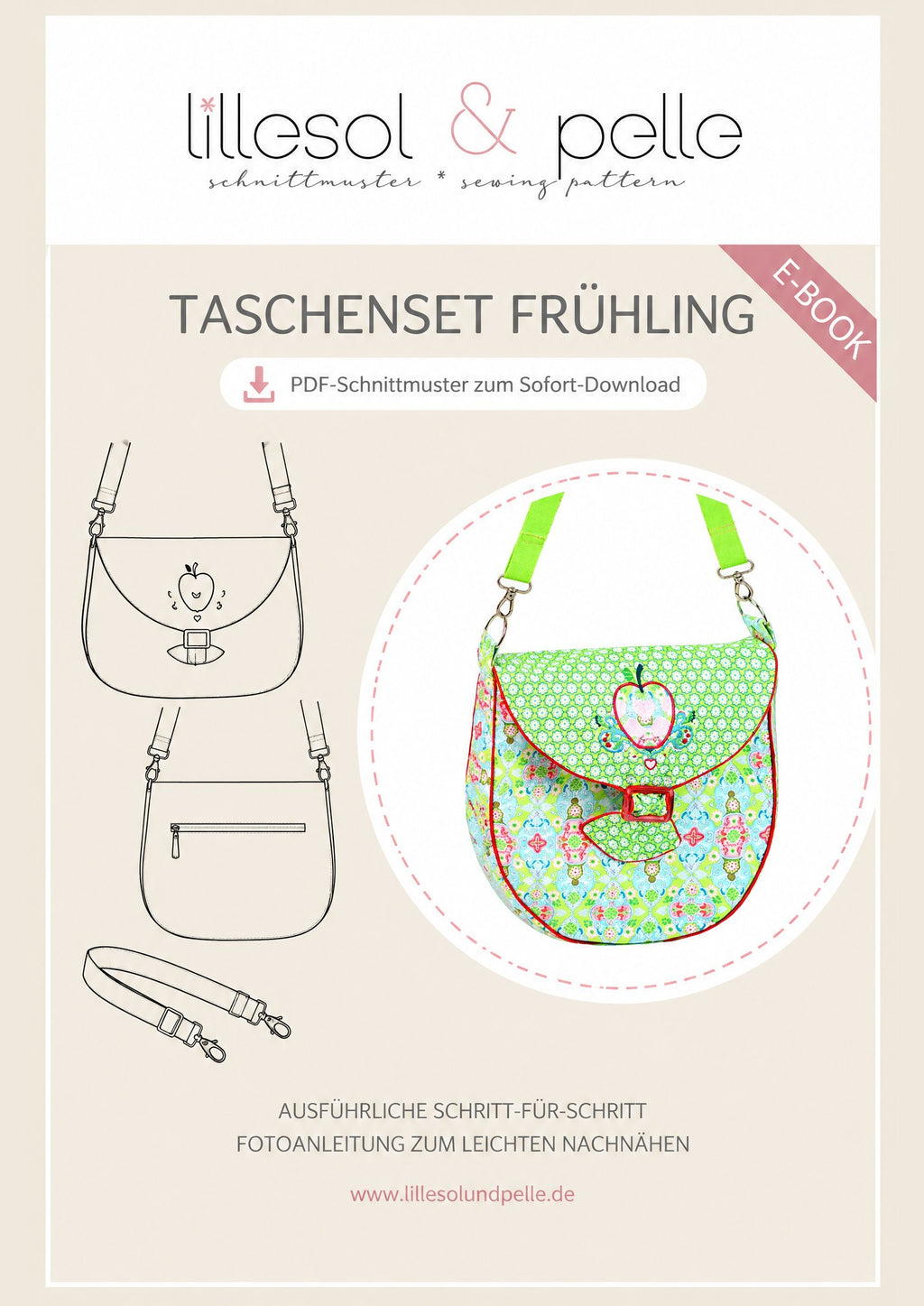 E-Book Titelbild (A): Taschenset Frühling