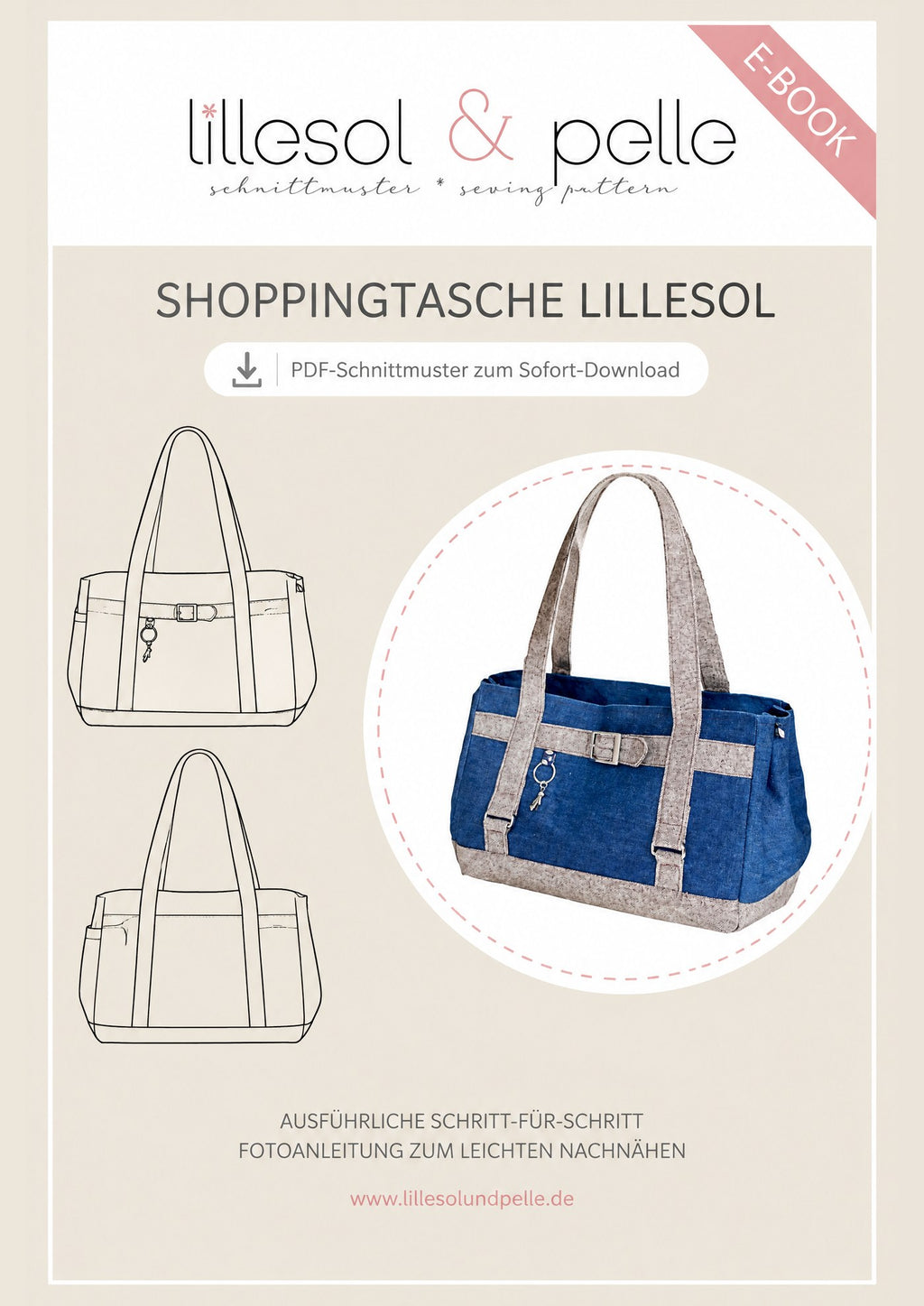 E-Book Titelbild (A): Shoppingtasche Lillesol