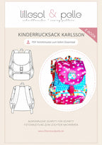 E-Book Titelbild (B): Kinderrucksack Karlsson