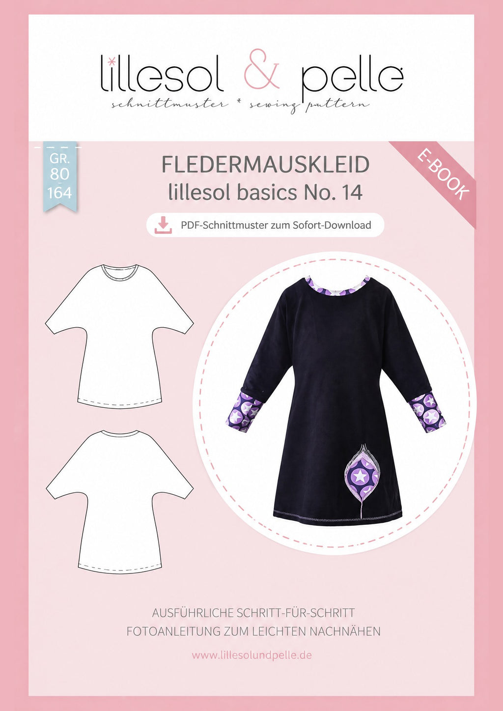 E-Book Titelbild (B): Fledermauskleid