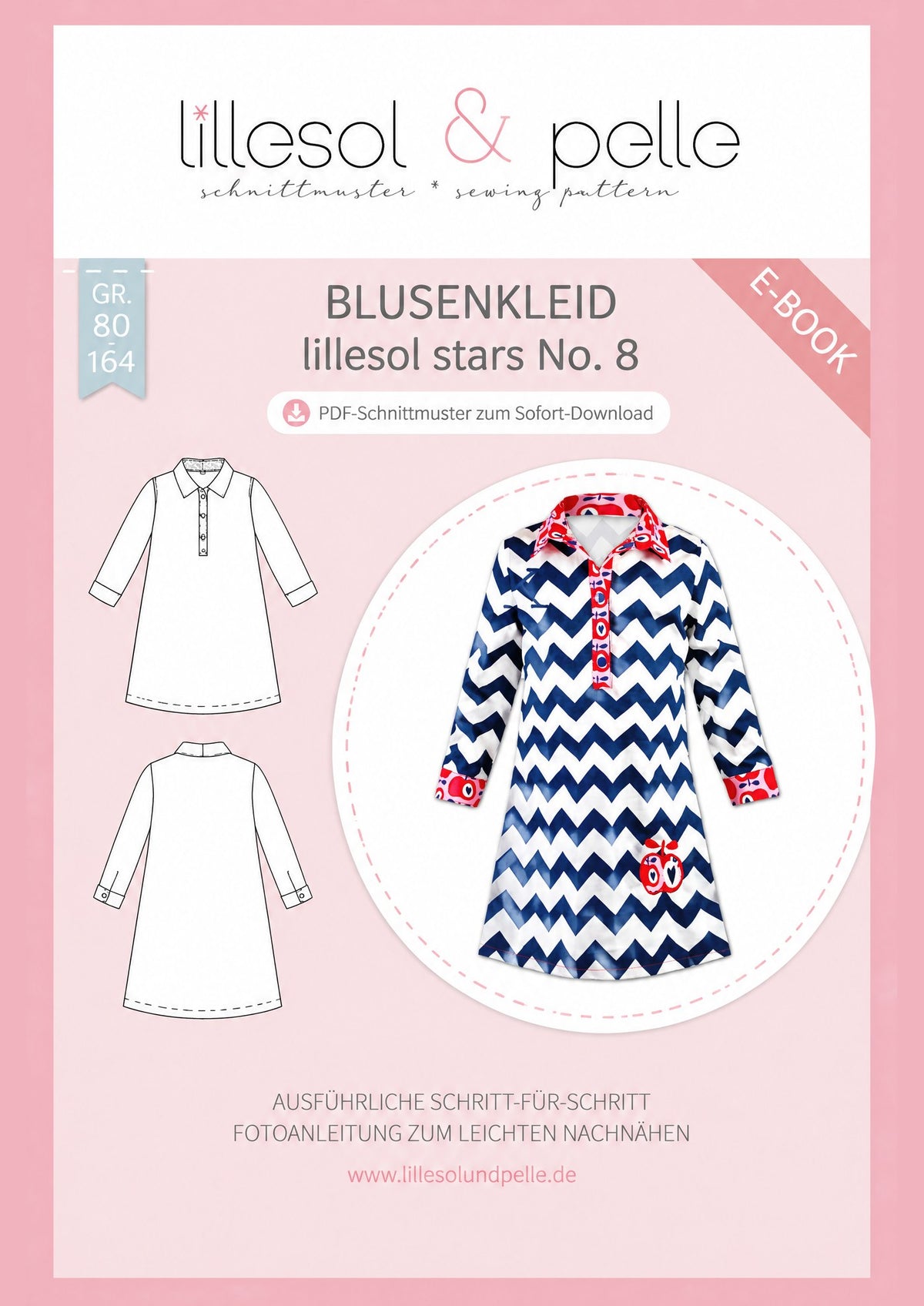 E-Book Titelbild (B): Blusenkleid