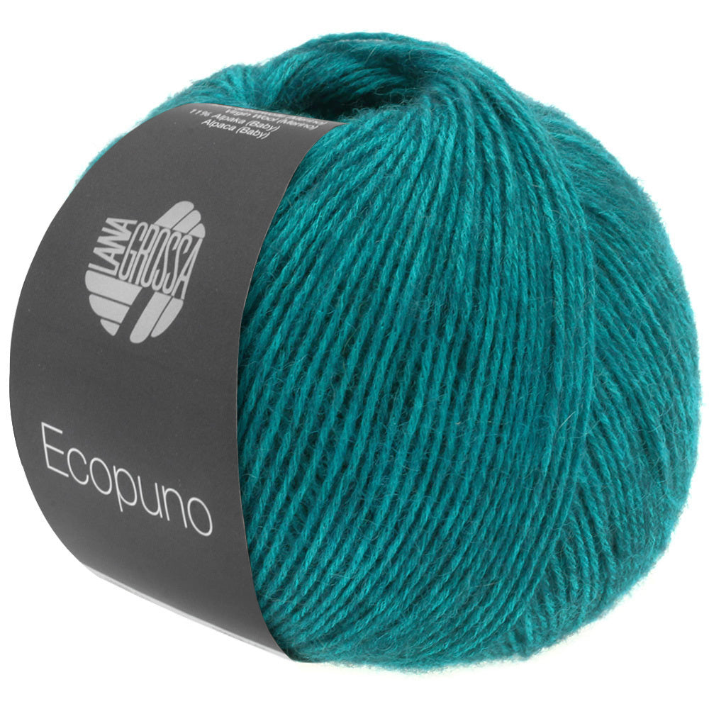 Ecopuno – Lana Grossa – petrol / 12