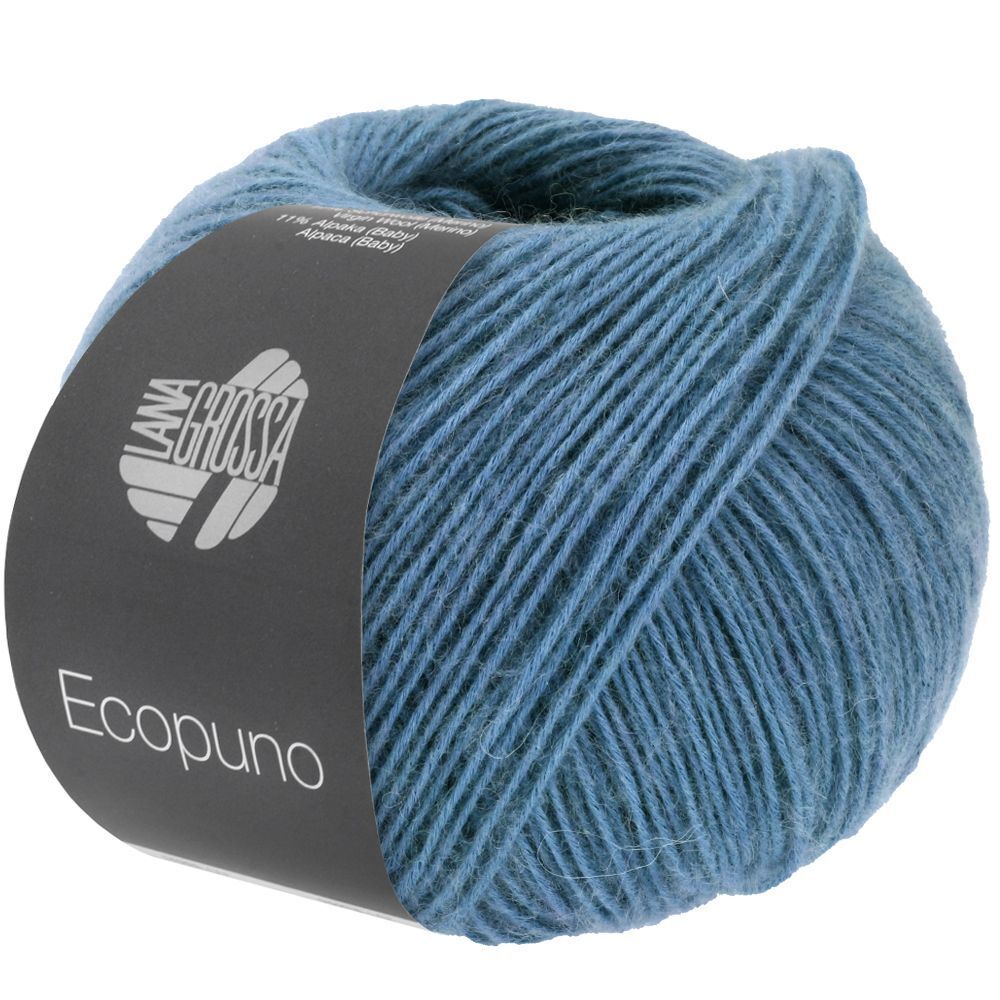 Ecopuno – Lana Grossa – mittelblau / 76