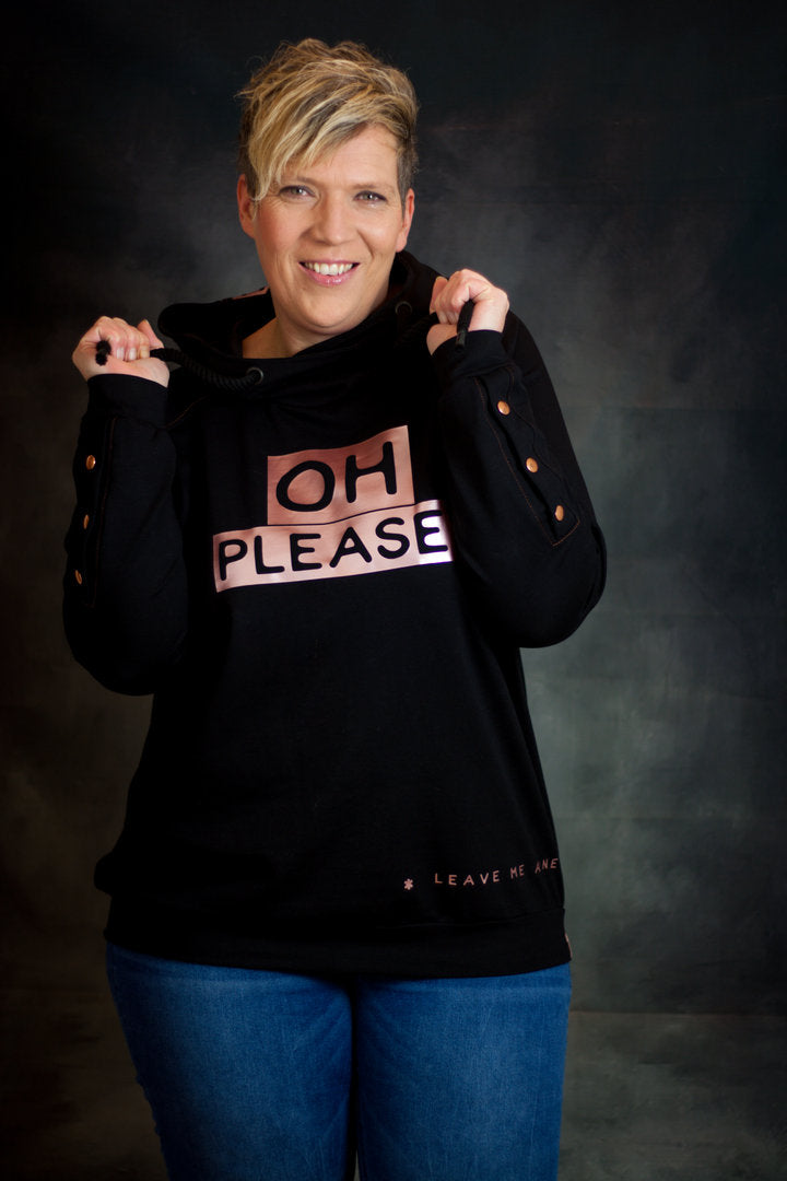 Ebook / Schnittmuster lillesol women No.39 Raglan-Hoodie *mit Video Nähanleitung*