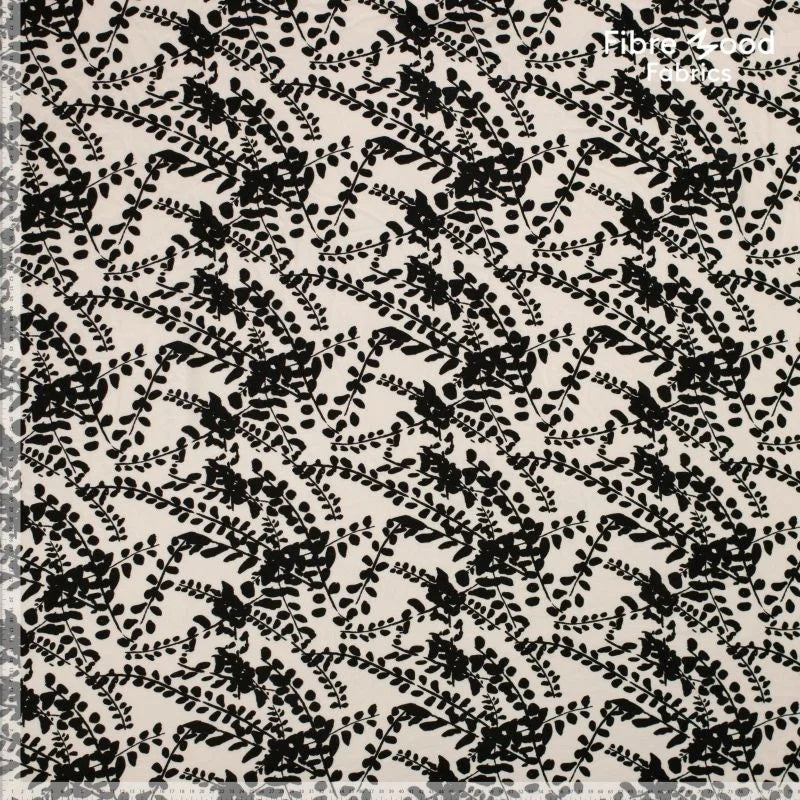 Viskose Leaves - Fibre Mood *Videovorstellung* - Reststück 2,2m