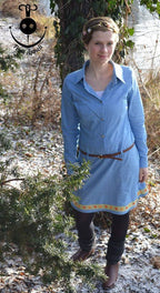 Ebook / Schnittmuster lillesol women No.26 Jeanskleid *mit Video-Nähanleitung*