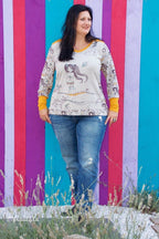 Ebook / Schnittmuster lillesol women No.10 Longsleeve *mit Video-Nähanleitung*