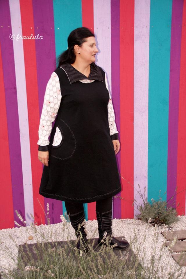 Ebook / Schnittmuster lillesol women No.13 Winterkombi Kleid & Shirt *mit Video-Nähanleitung*