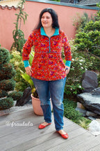 Designbeispiel: lillesol women No.12 Fleece-Pulli