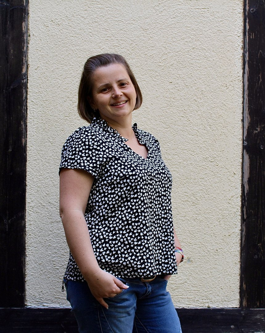 Designbeispiel: lillesol women No.72 Sommerbluse "Lavina"
