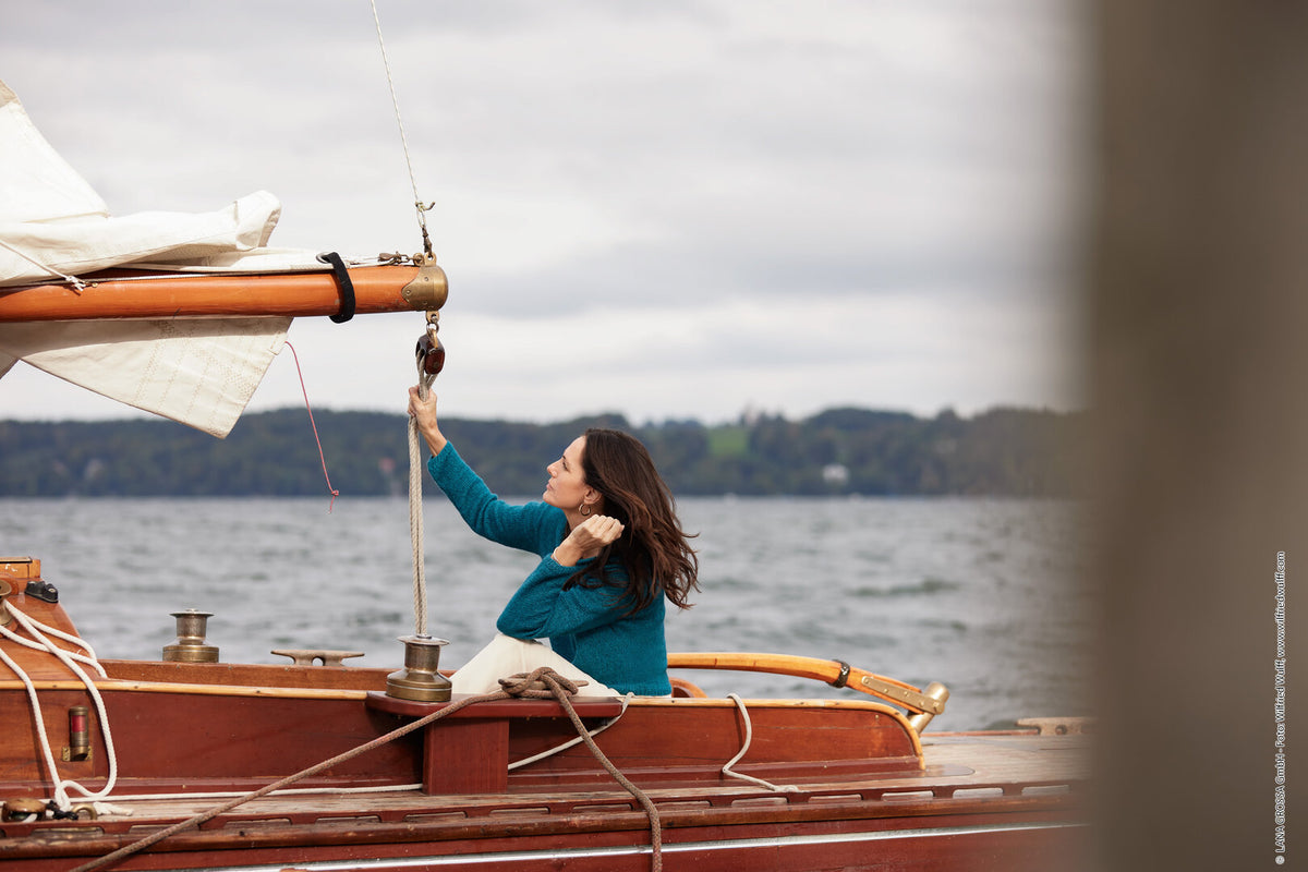 Pullover Ecopuno ♥ Lookbook No.12 - Modell 9 - Lana Grossa (Anleitung zum Strickset)