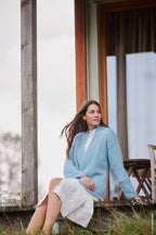 Cardigan Ecopuno & Silkhair ♥ Lookbook No 16 - Modell 14 - Lana Grossa ♥ (Anleitung zum Strickset)