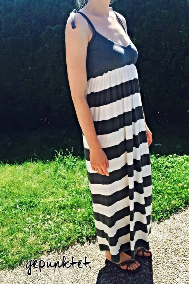 Ebook / Schnittmuster lillesol women No.8 Maxikleid *mit Video-Nähanleitung*