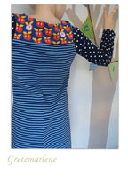 Designbeispiel: lillesol basics No.47 Frühlingskombi Kleid & Shirt