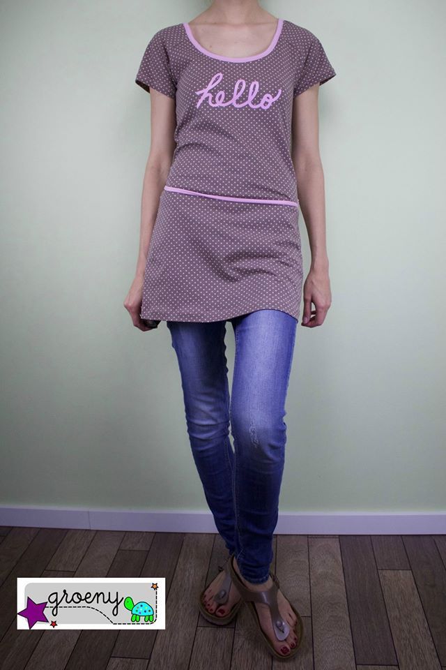 Ebook / Schnittmuster lillesol women No.19 Raglan-Kleid & Shirt * mit Video-Nähanleitung *