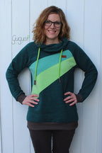 Designbeispiel: lillesol women No.39 Raglan-Hoodie