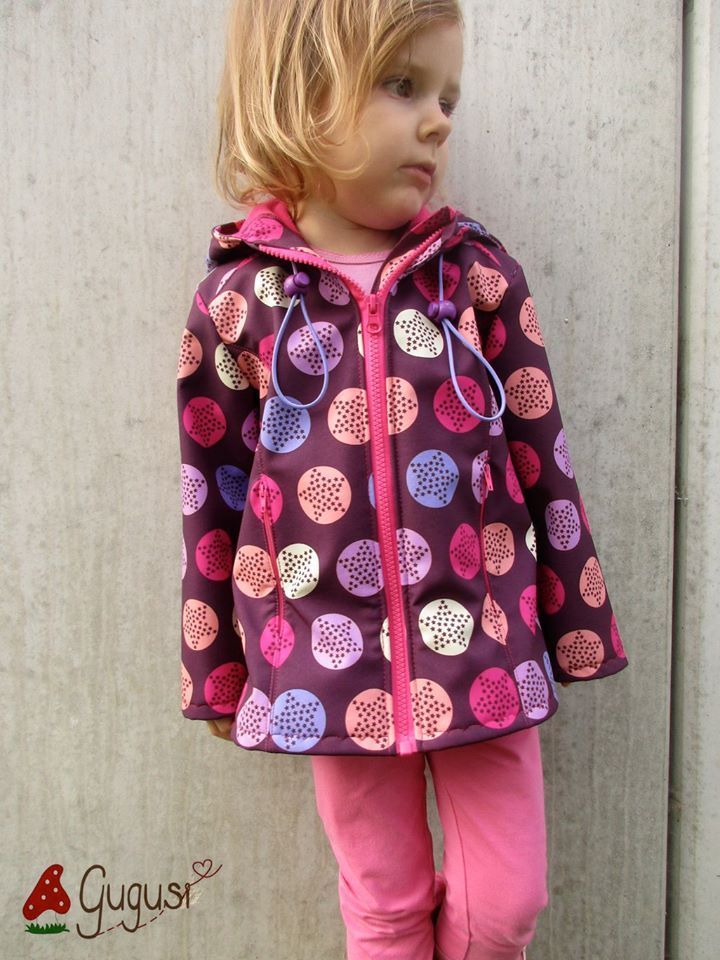 Ebook / Schnittmuster lillesol basics No.49 Softshelljacke *mit Video-Nähanleitung*