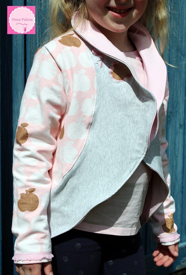 Designbeispiel: lillesol basics No.54 Cardigan mit Schalkragen