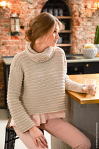 Pullover Cool Wool Superbig ♥ Merino Edition No.01 - Md. 6 - Lana Grossa (Anleitung zum Strickset)