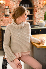 Pullover Cool Wool Superbig ♥ Merino Edition No.01 - Md. 6 - Lana Grossa (Anleitung zum Strickset)