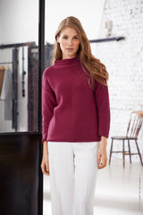 Pullover Cool Wool Big ♥ Merino Edition No.01 - Modell 21 - Lana Grossa (Anleitung zum Strickset)