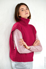 Pullunder Cool Wool ♥ Merino Edition No.02 - Modell 34 - Lana Grossa (Anleitung zum Strickset)