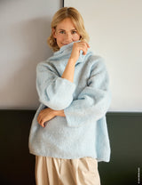 Raglan Pullover Alpaca Air ♥ Home 77 - Modell 22 - Lana Grossa ♥ (Anleitung zum Strickset)