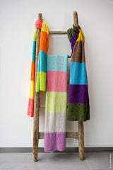 Schal Ecopuno ♥ Tücher & Co. No.8 - Modell 22 - Lana Grossa (Anleitung zum Strickset)