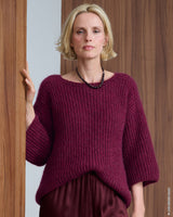 Pullover Ecopuno & Silkhair ♥ Classici No 29 - Modell 7 - Lana Grossa ♥(Anleitung zum Strickset)
