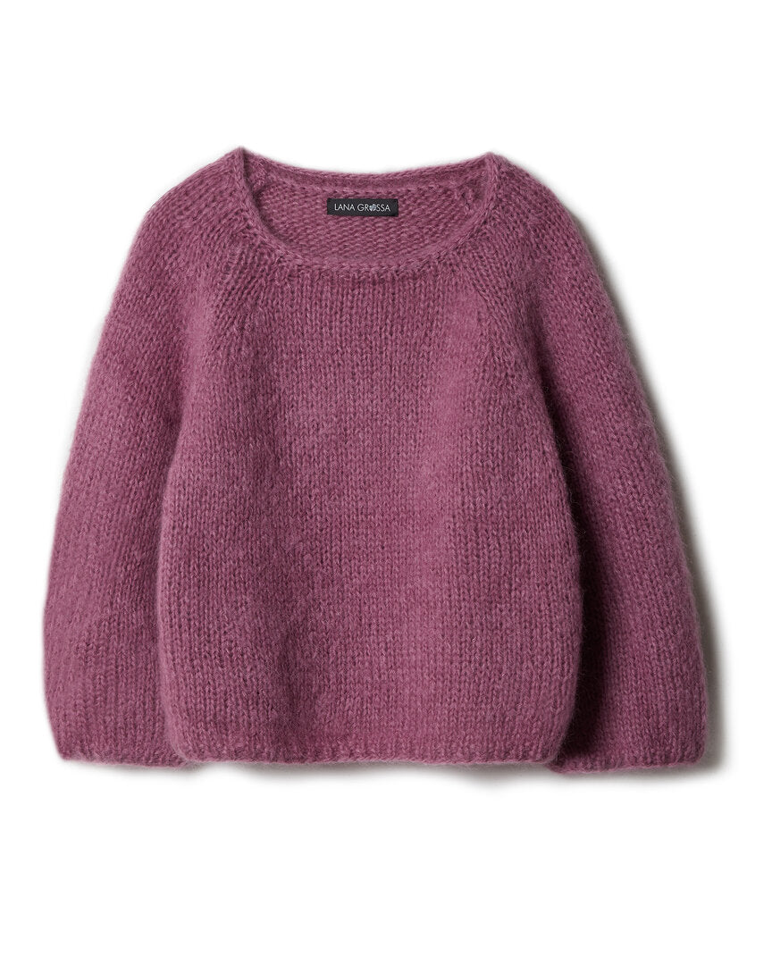 Pullover Mohair di Gio ♥ Classici No 29 - Modell 9 -Lana Grossa ♥ (Anleitung zum Strickset)