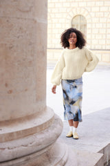 Pullover Mohair di Gio ♥ Journal No 70 - Modell 2 -Lana Grossa ♥ (Anleitung zum Strickset)
