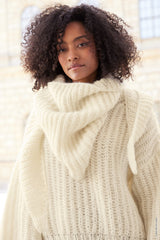 Dreieckstuch Mohair di Gio ♥ Journal No 70 - Modell 3 - Lana Grossa ♥ (Anleitung zum Strickset)