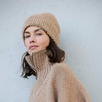 Mütze Winter Softness ♥ Look Book 19 - Modell 19 ♥ - Lana Grossa (Anleitung zum Strickset)